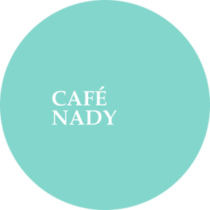 "CAFE NADY Brand Logo - Modern Coffee Shop Identity for UAE Eateries on MENUITD Ordering Platform"